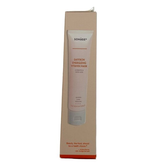 Sonäge Saffron Energizing Vitamin Mask 50ml Hydrates & Firms Skin - Picture 3 of 8